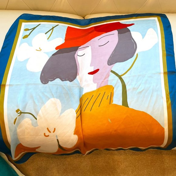 Silk Fashion Scarf - Picture 1 of 1